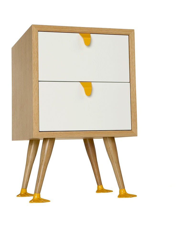 cabinet，duck，foot，Childlike interest，