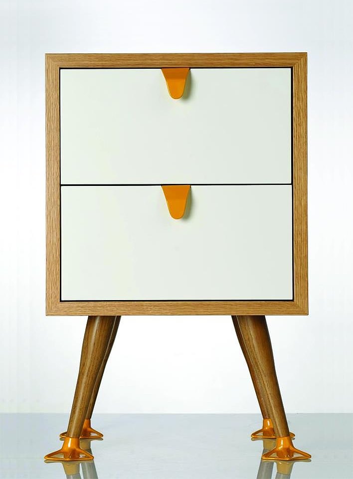 cabinet，duck，foot，Childlike interest，