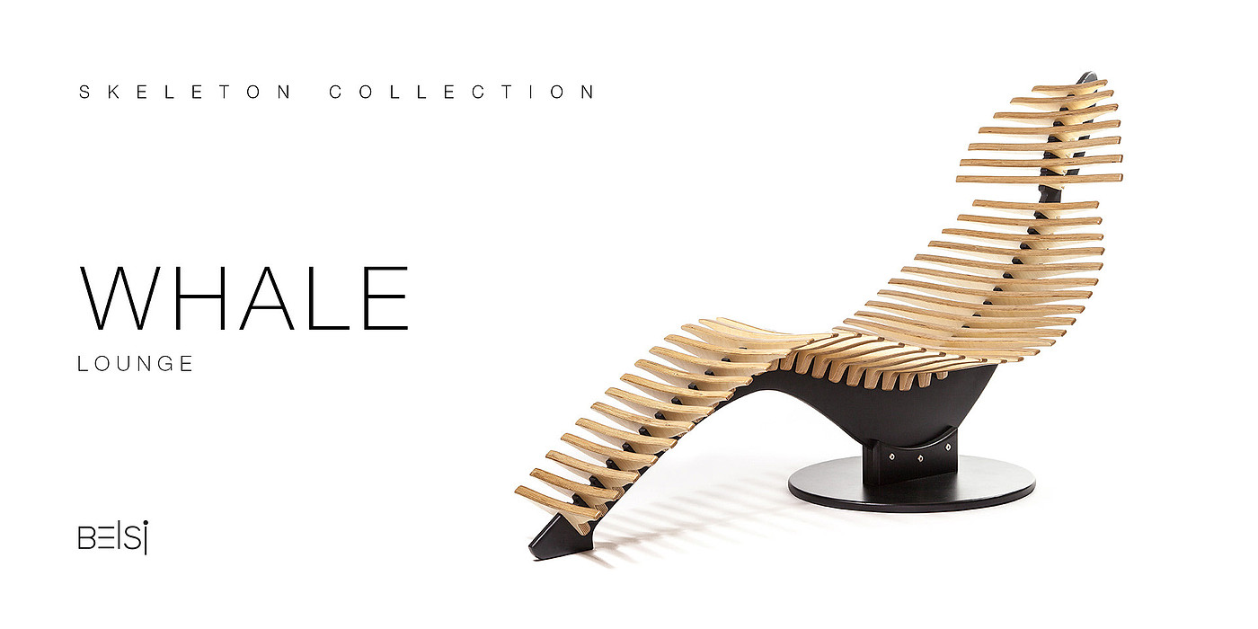 bionics，bench，Whale Lounge，