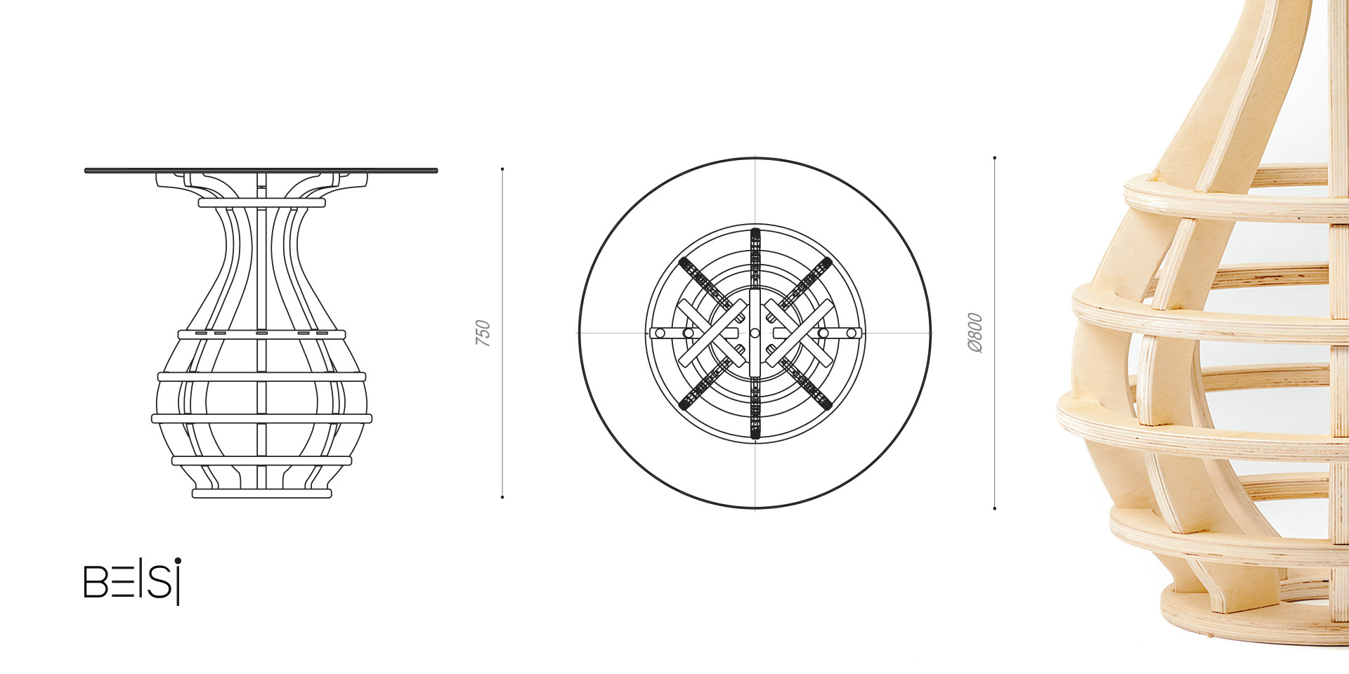 Simplicity，tea table，Table，pineapple，bionics，
