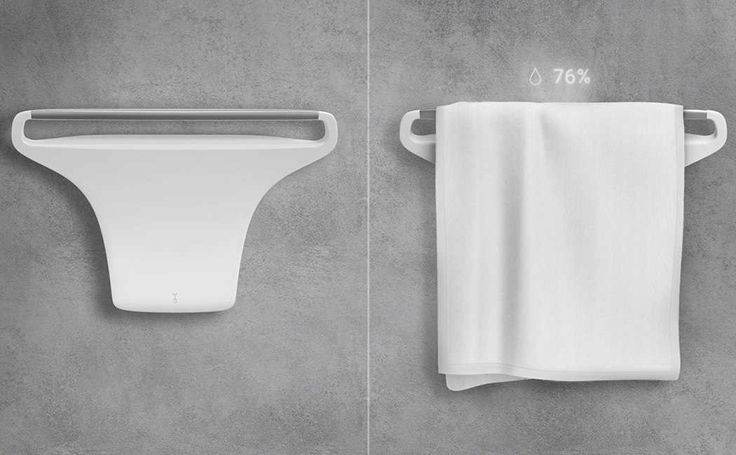 Erik Park，household electrical appliances，Towel rack，dehumidifier，white，YO，