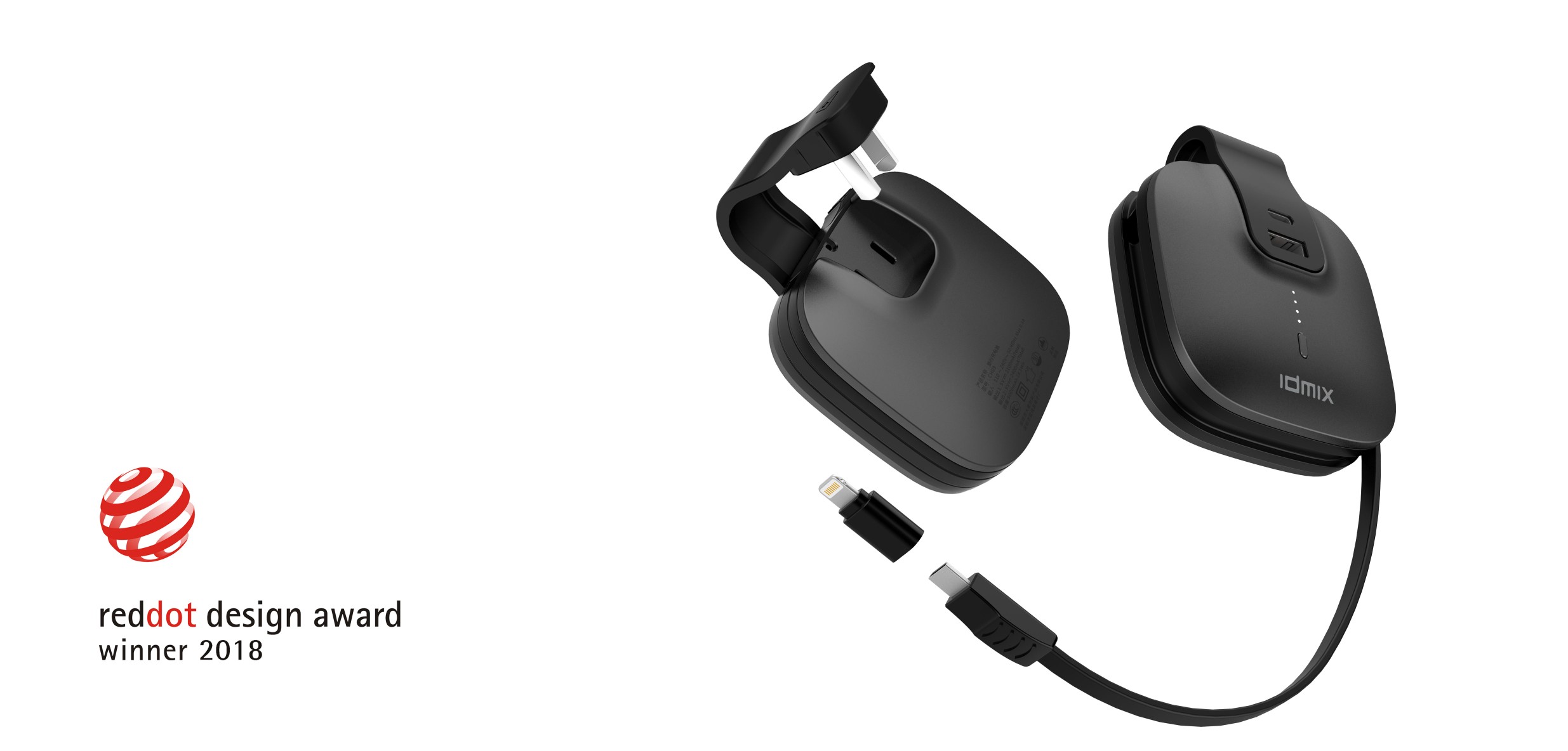 Red dot award，portable battery，portable source，electronic product，[Gold Award of the 55th top list]，