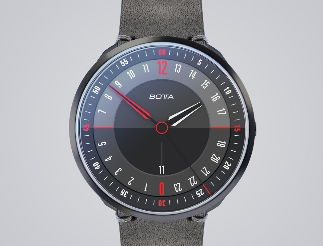 III 24，Wristwatch，product design，industrial design，