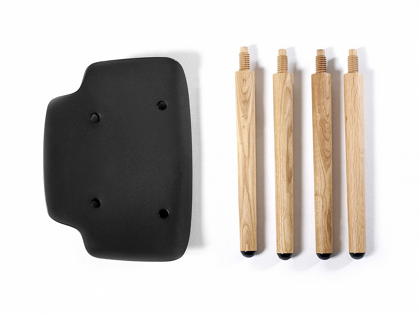 stool，polypropylene，Wooden leg，industrial design，product design，
