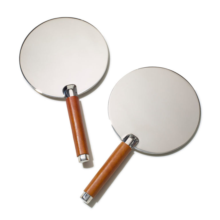 Metal，Creative handheld mirror，Warby Parker，
