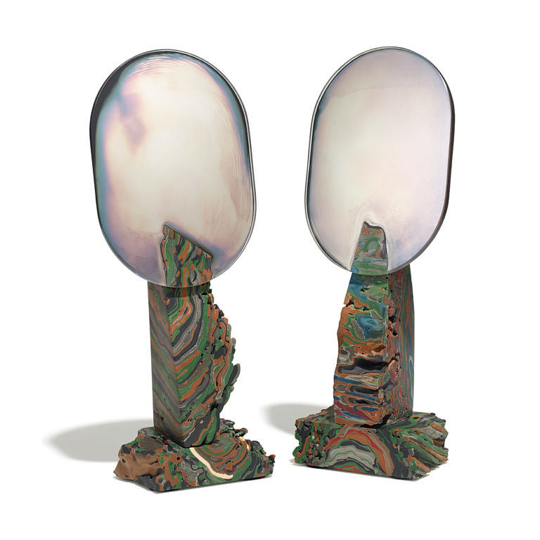 Metal，Creative handheld mirror，Warby Parker，