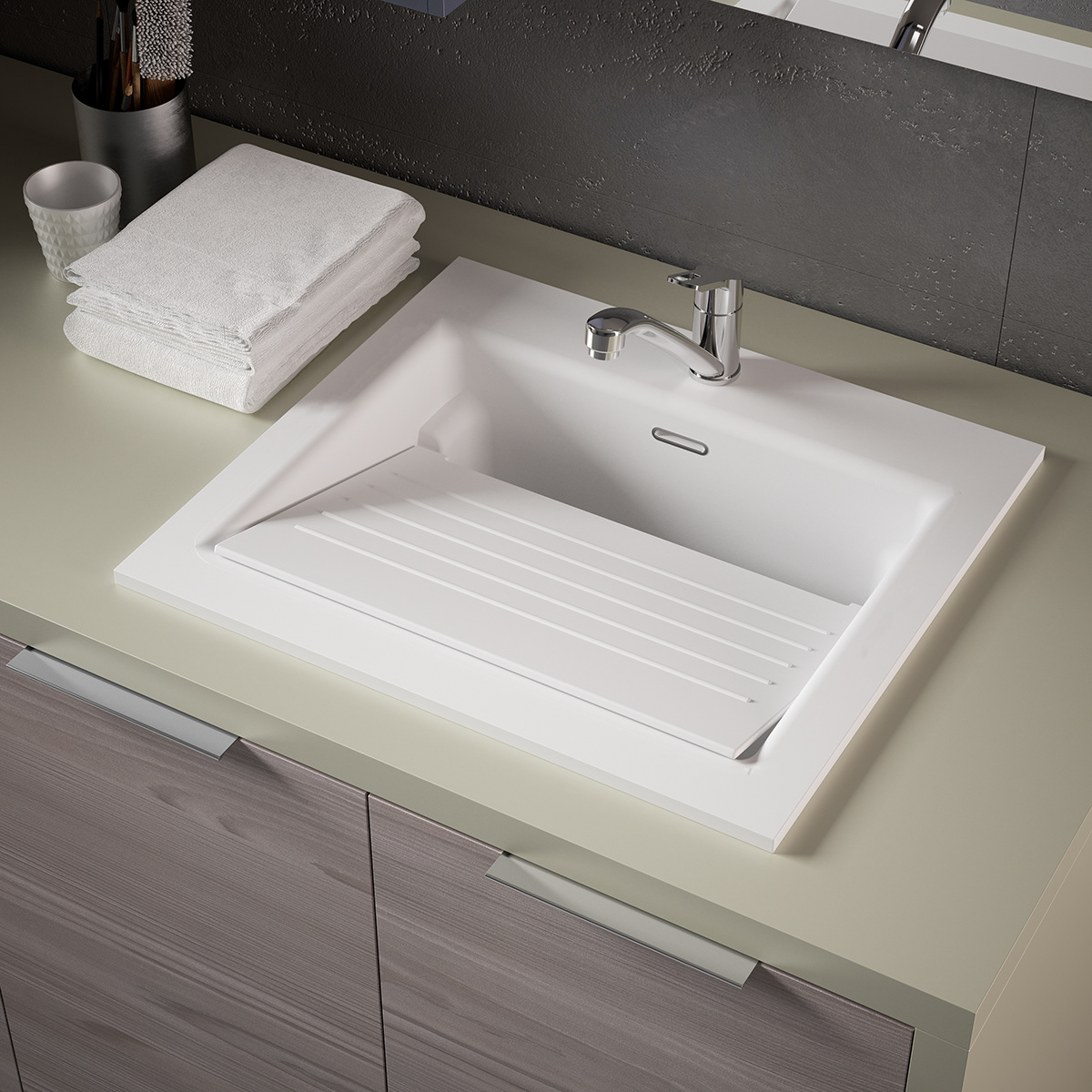 Interior design，laundry，Shower Room，Mobiltesino，