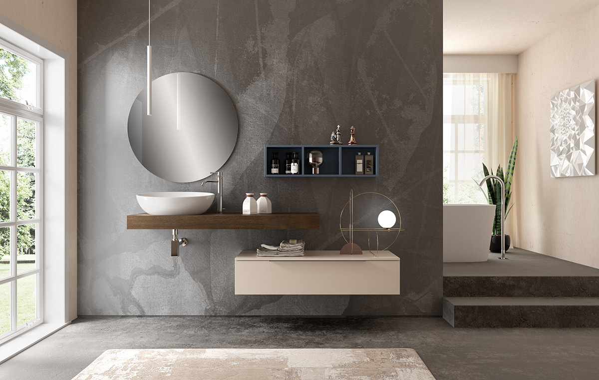 Interior design，laundry，Shower Room，Mobiltesino，