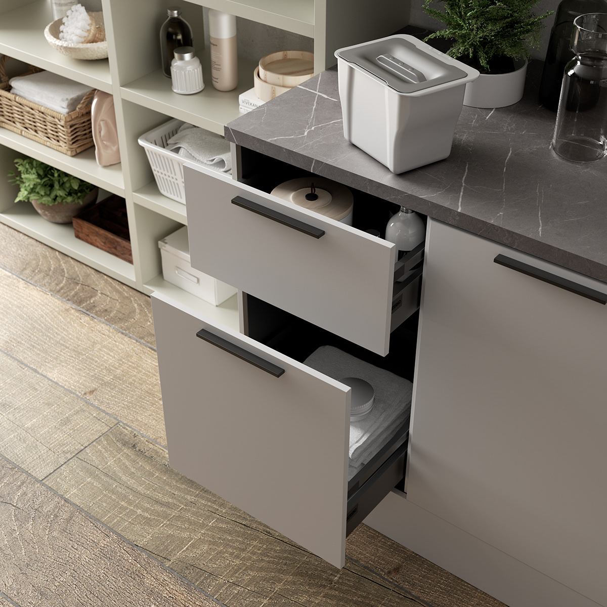 Interior design，laundry，Shower Room，Mobiltesino，