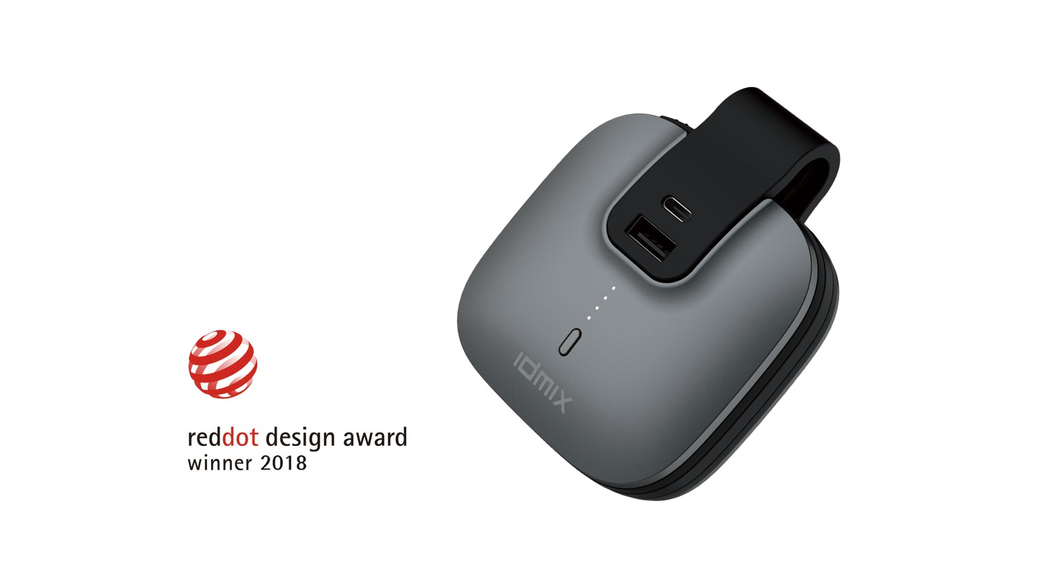 Red dot award，portable battery，portable source，electronic product，[Gold Award of the 55th top list]，