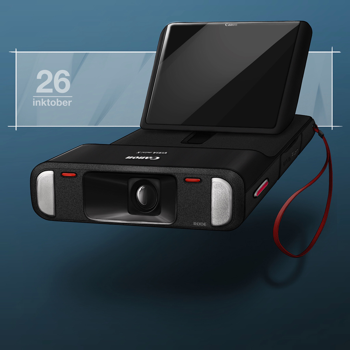 Hand drawn，31 day challenge，Inktober，illustration，industrial design，