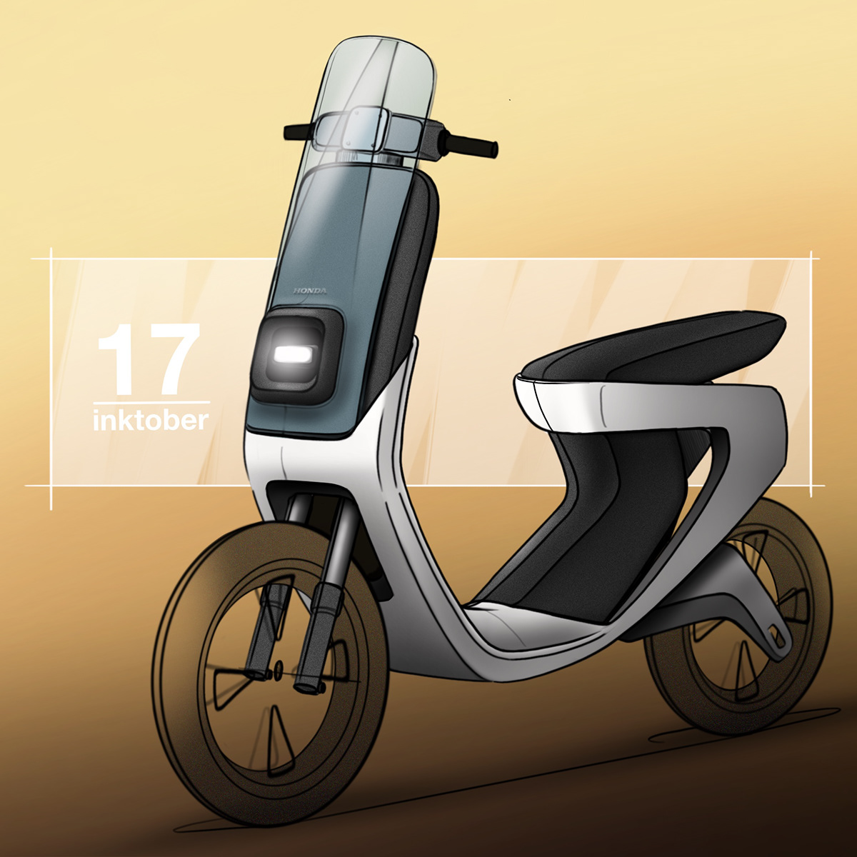 Hand drawn，31 day challenge，Inktober，illustration，industrial design，