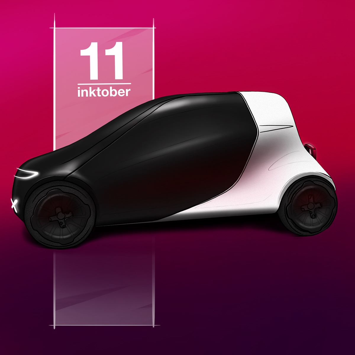 Hand drawn，31 day challenge，Inktober，illustration，industrial design，