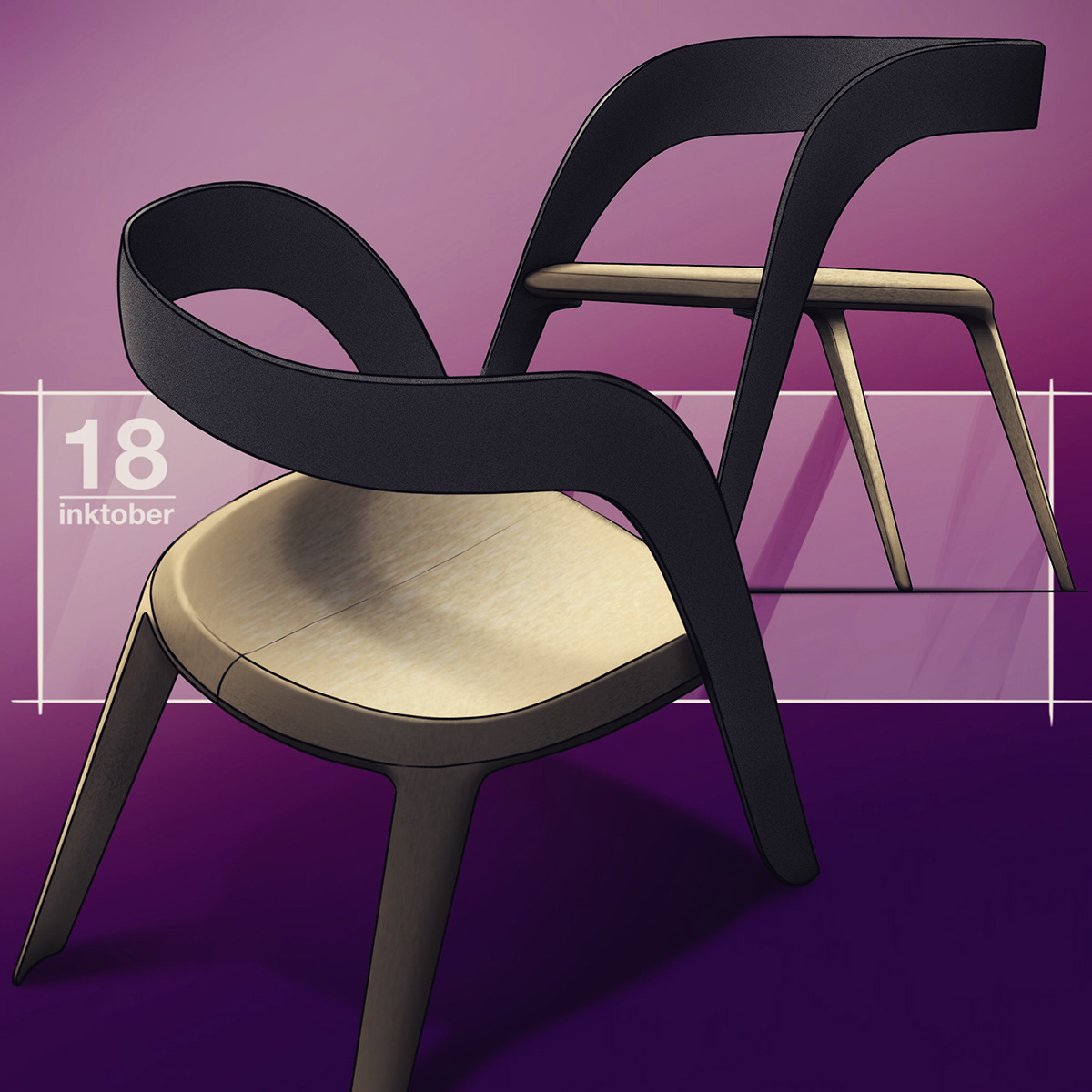 Hand drawn，31 day challenge，Inktober，illustration，industrial design，