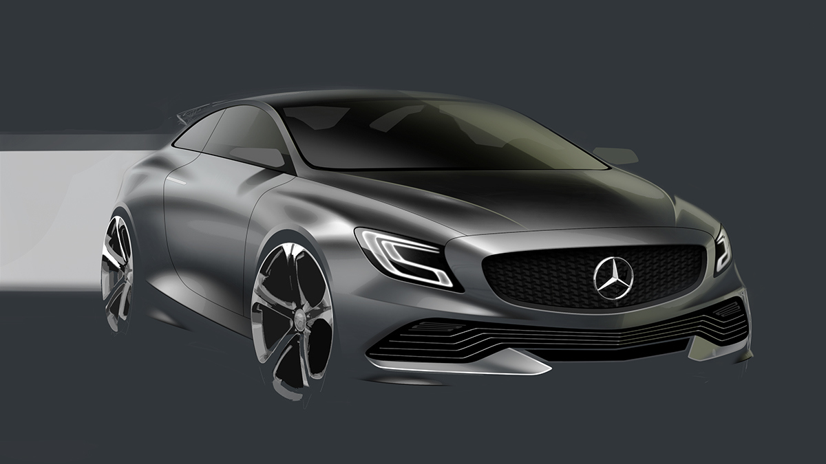 Automatic design，Hand drawn rendering，Visual design，Mission Runway，industrial design，