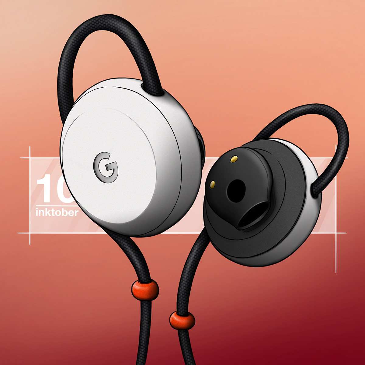 Hand drawn，31 day challenge，Inktober，illustration，industrial design，