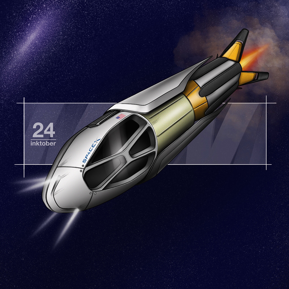 Hand drawn，31 day challenge，Inktober，illustration，industrial design，