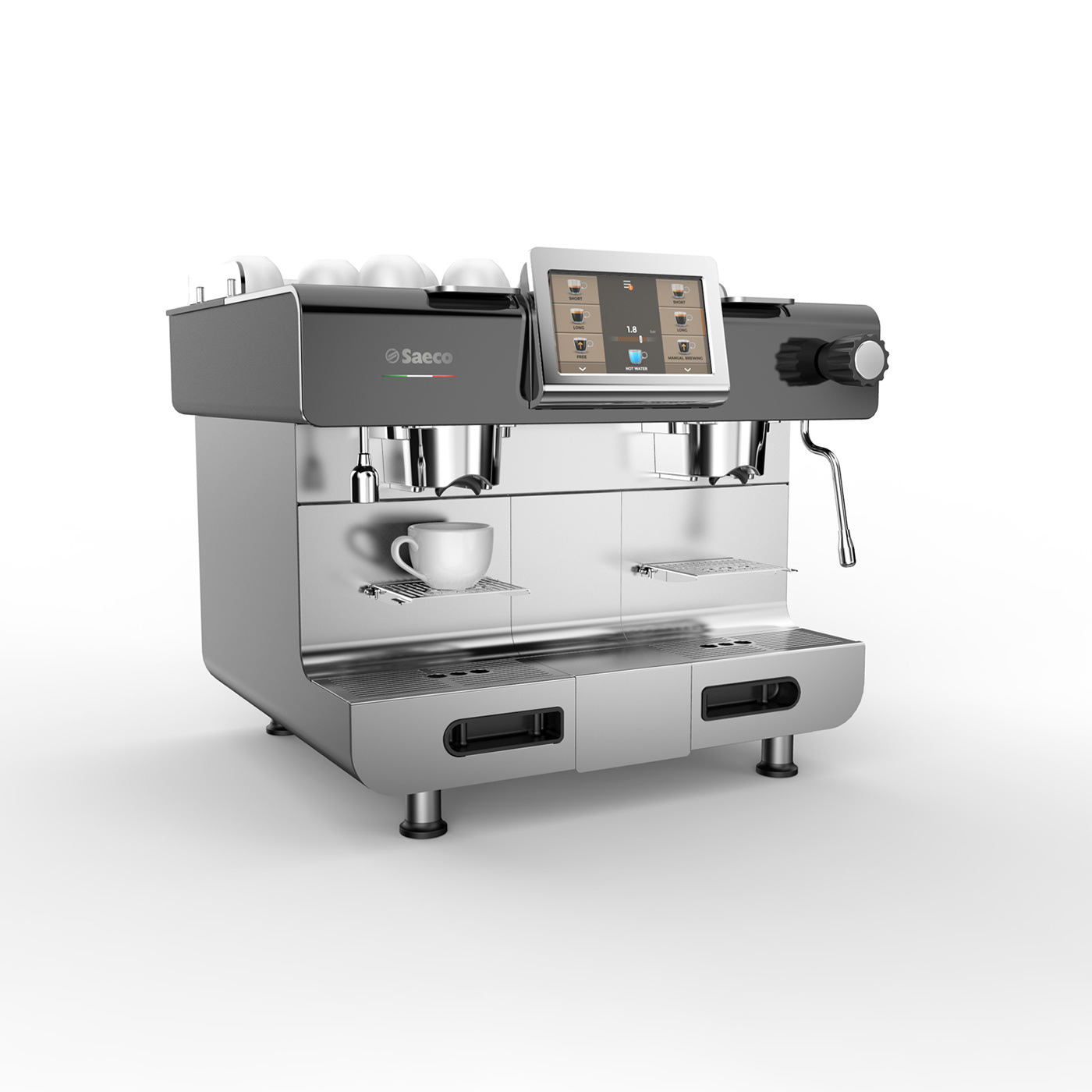 Roberto Manzari，household electrical appliances，Coffee machine，Saeco，Volpi Studio，fully automatic，