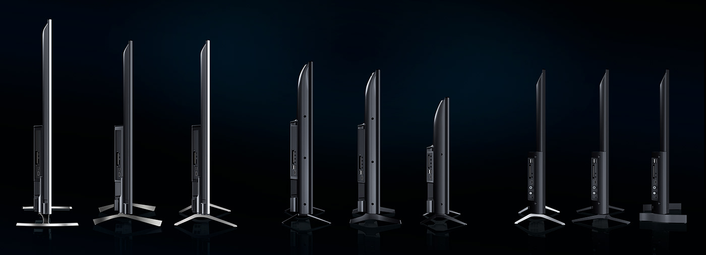 Television，industrial design，product design，SHARP，Sharp TV，CGI rendering，TVs Project，3ds Max，Rhinoceros modeling，