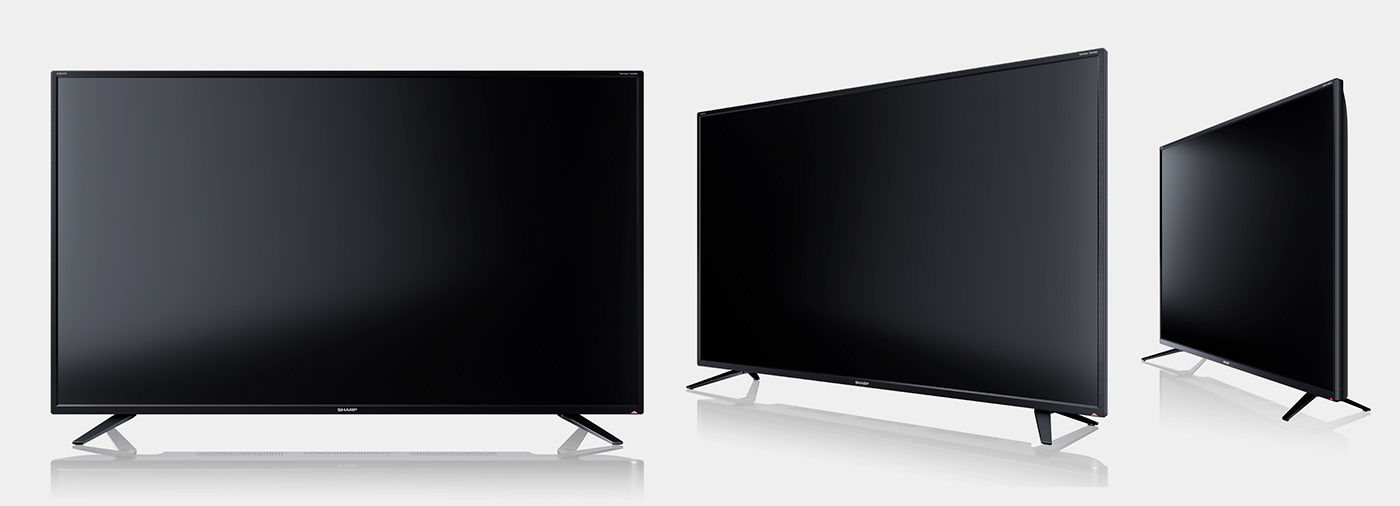 Television，industrial design，product design，SHARP，Sharp TV，CGI rendering，TVs Project，3ds Max，Rhinoceros modeling，
