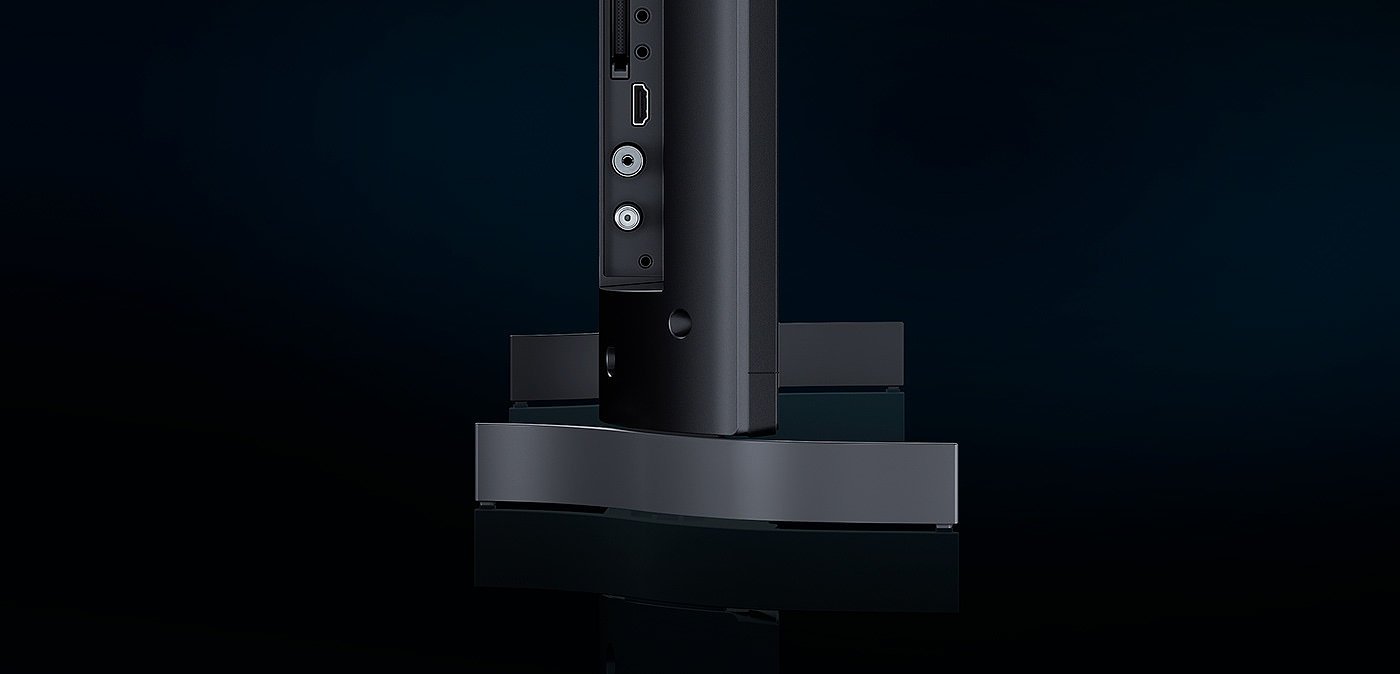 Television，industrial design，product design，SHARP，Sharp TV，CGI rendering，TVs Project，3ds Max，Rhinoceros modeling，