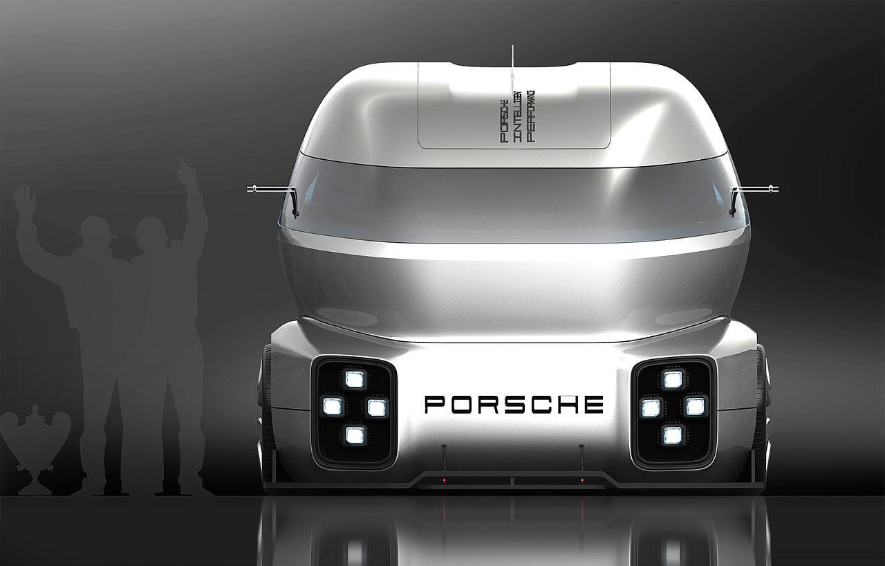 conceptual design，truck，Vision GT，Porsche，