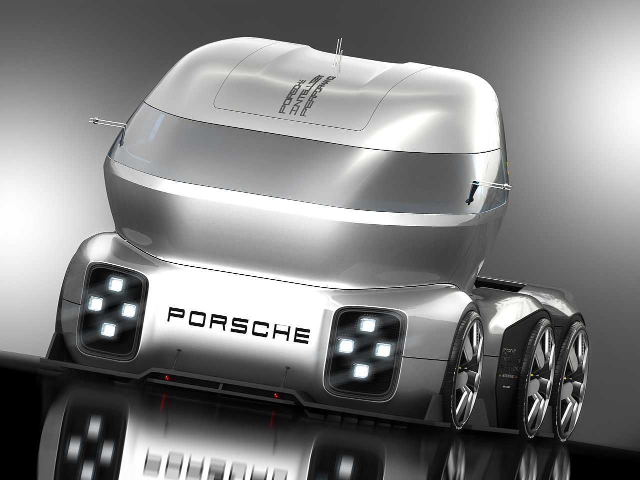 conceptual design，truck，Vision GT，Porsche，