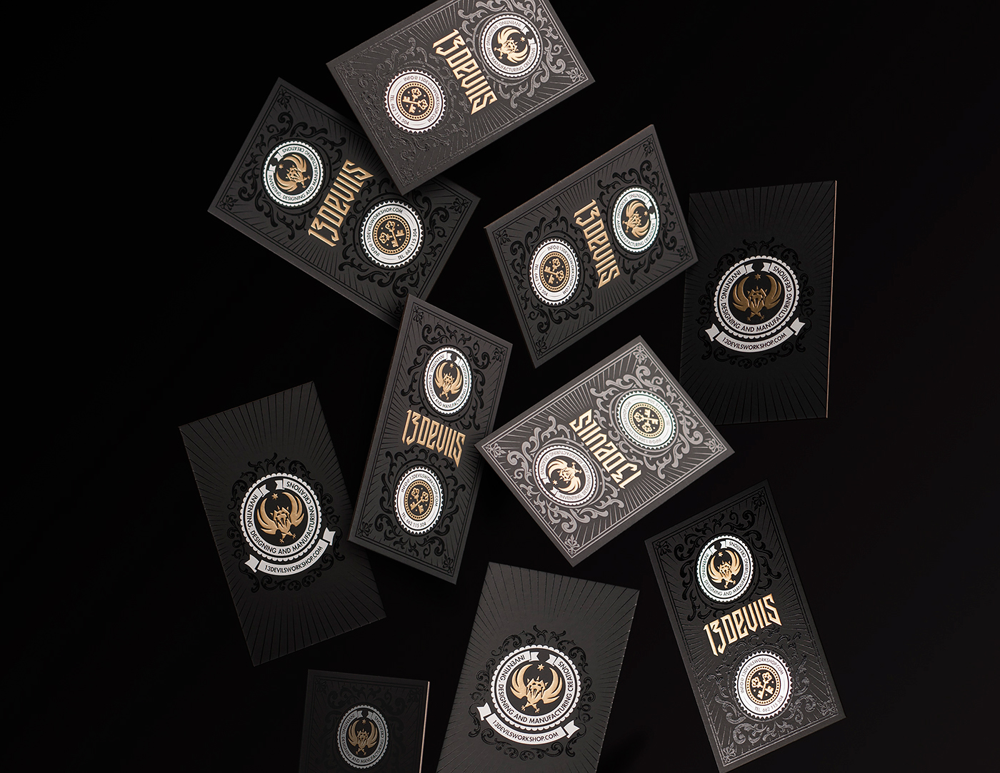 Foxtrot Studio，to work in an office，Stationery，black，brand，Design，13 Devils，