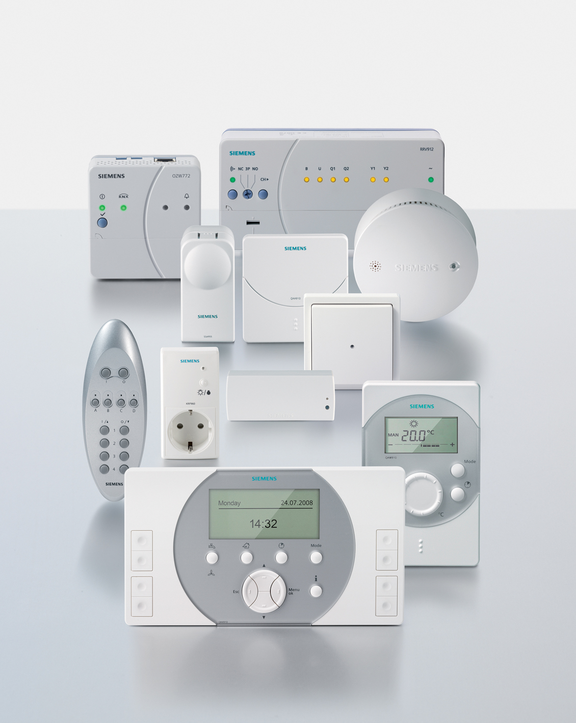 thermostat，Siemens，Temperature control panel，