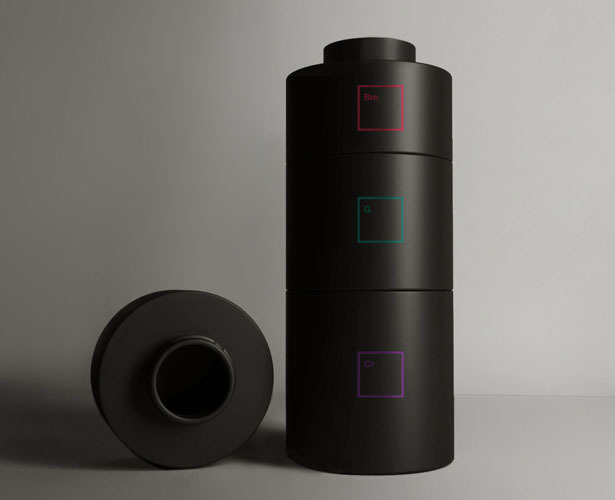 Red wine bottle，Separable，modularization，Wine set，Simplicity，