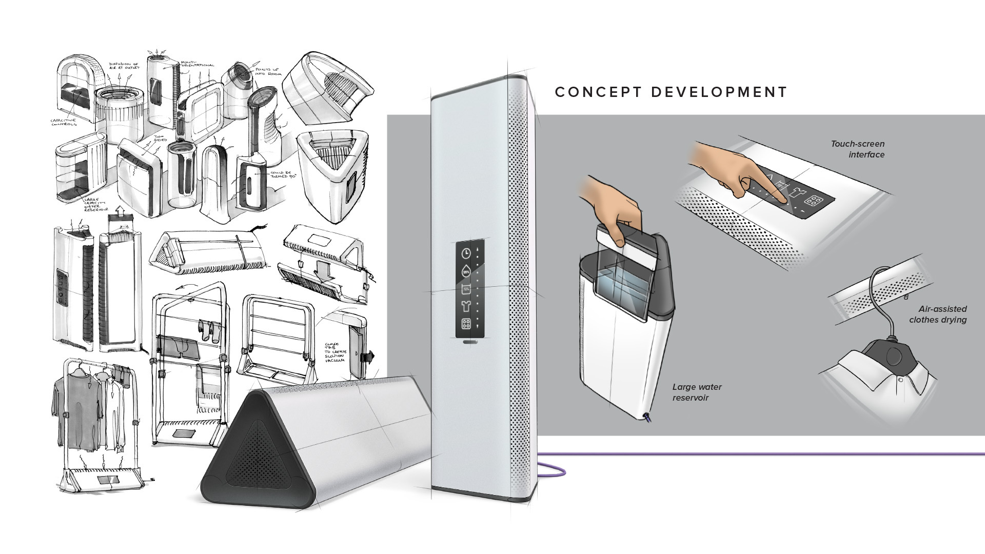 Save space，indoor，dryer，air conditioner，