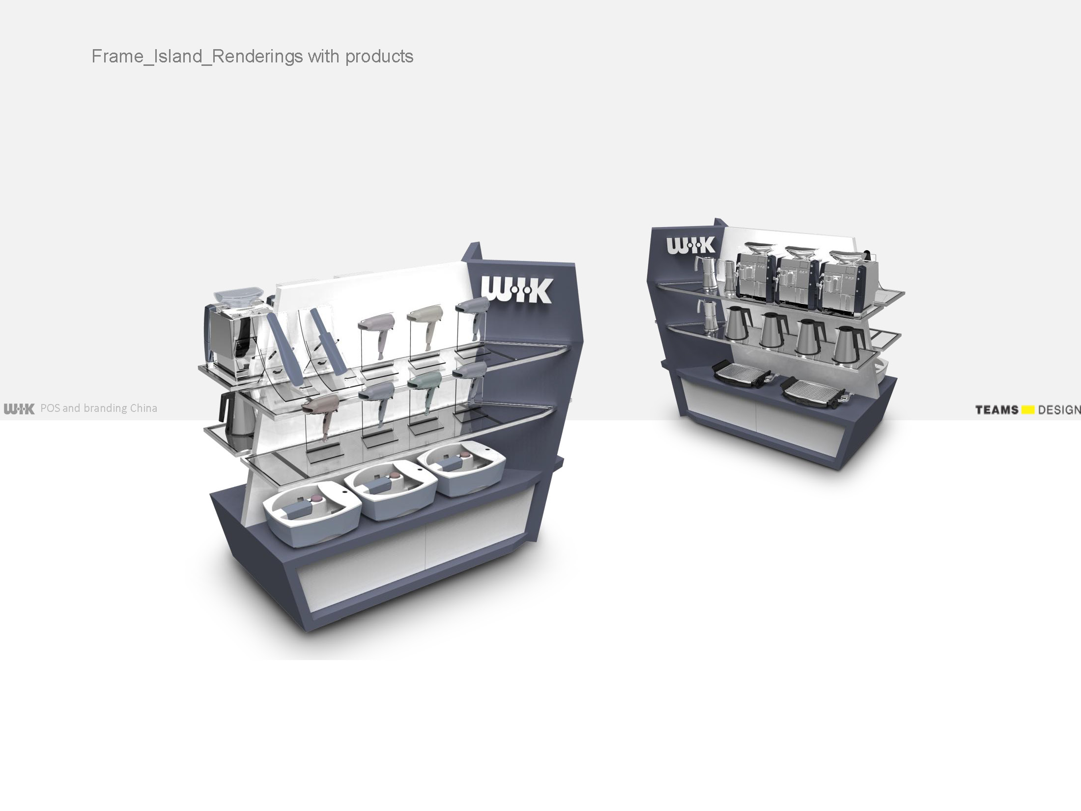 Display Rack，packing，WIK，Hairdressing，hair drier，