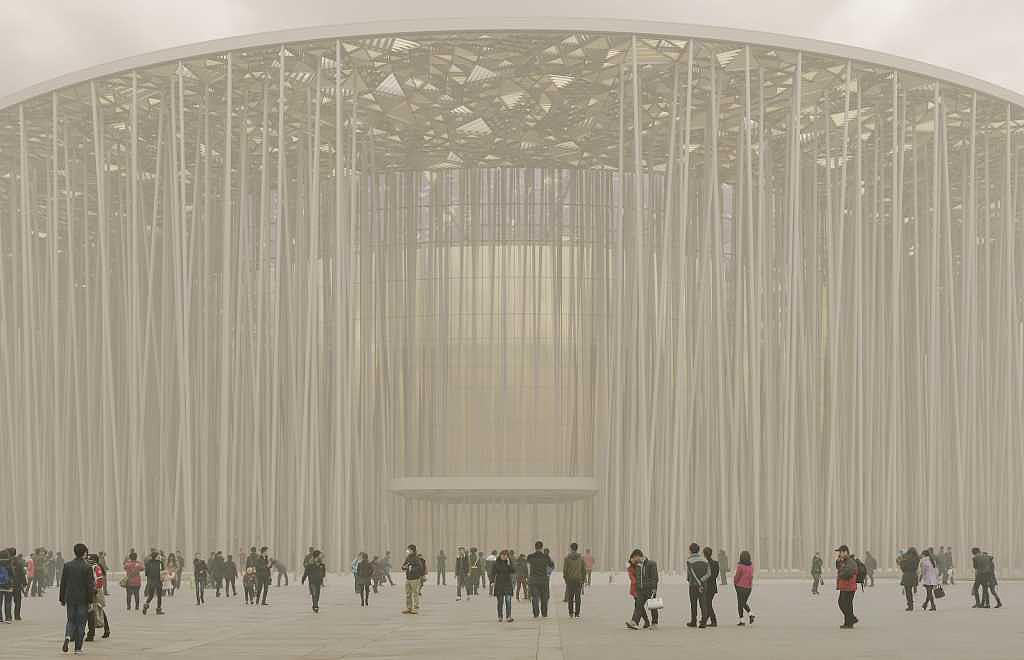 Architectural design，Wuxi，Bamboo，high-end，theatre，Bamboo，Bionics Design ，Bamboo forest，Abstraction，