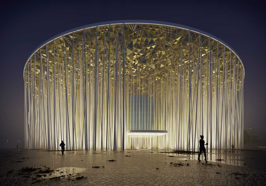 Architectural design，Wuxi，Bamboo，high-end，theatre，Bamboo，Bionics Design ，Bamboo forest，Abstraction，