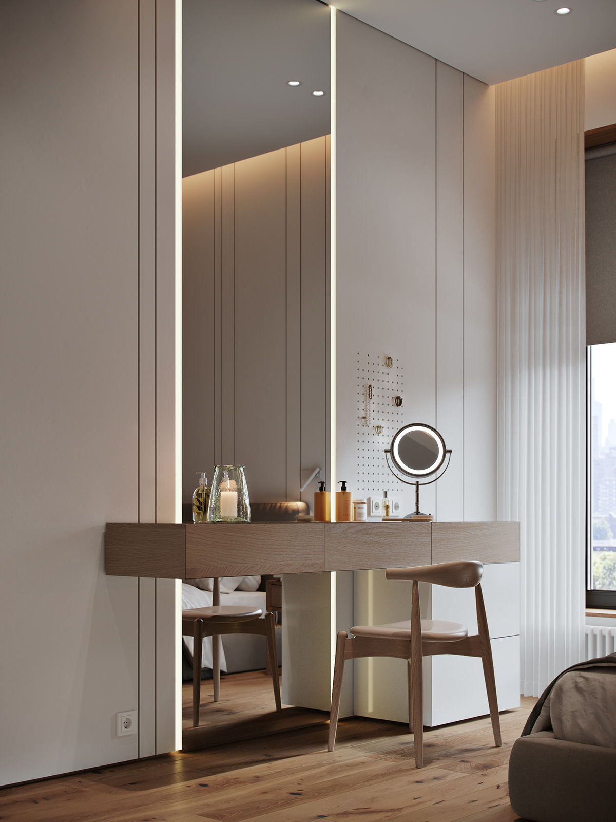 minimal，Interior design，simple style ，industrial design，