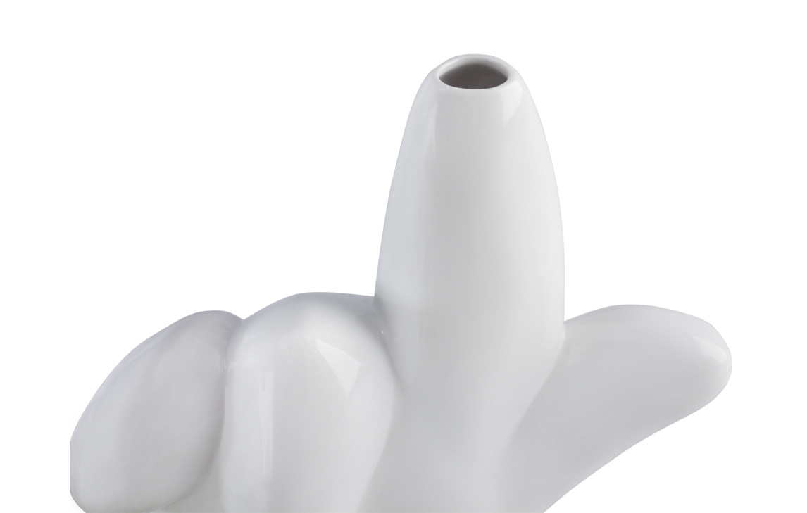 Mickey Angelo，Mickey，ceramics，white，vase，Home Furnishing，