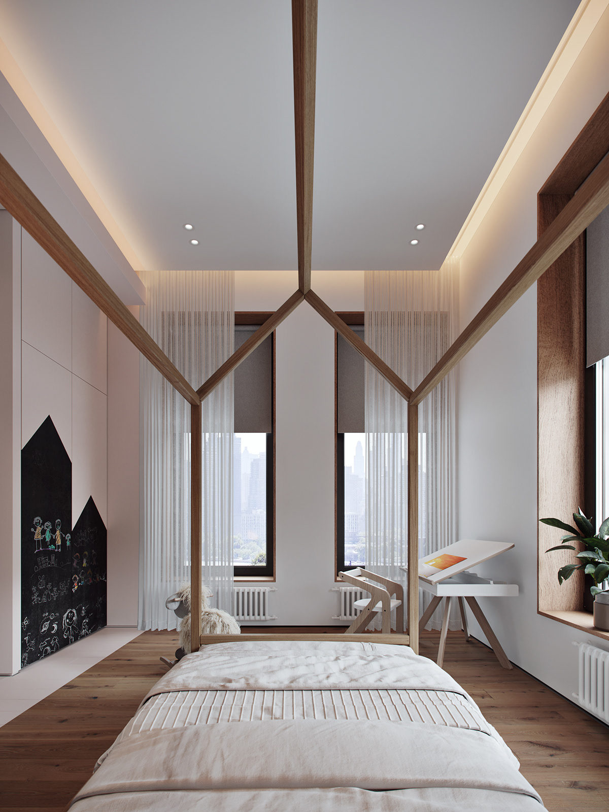 minimal，Interior design，simple style ，industrial design，