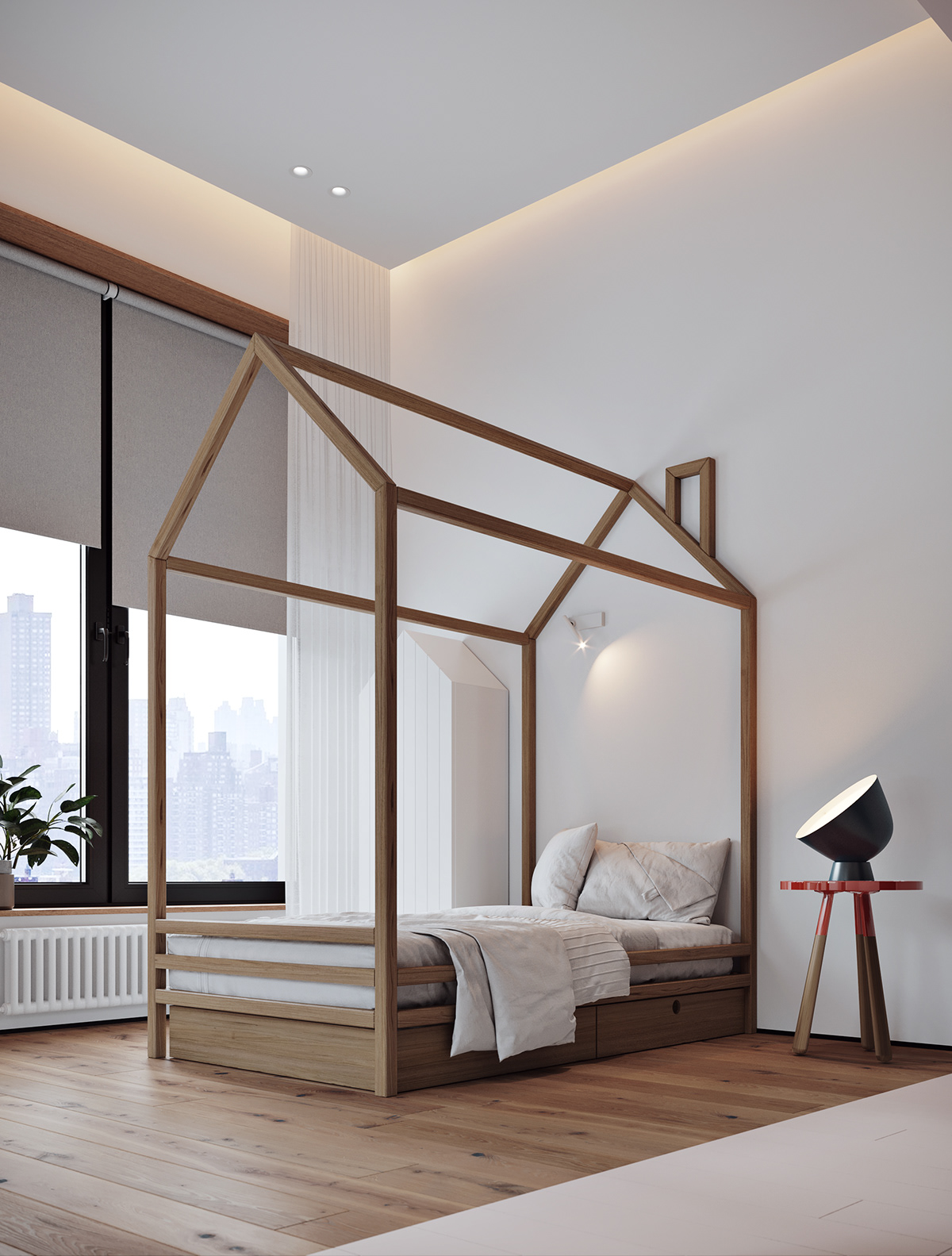 minimal，Interior design，simple style ，industrial design，