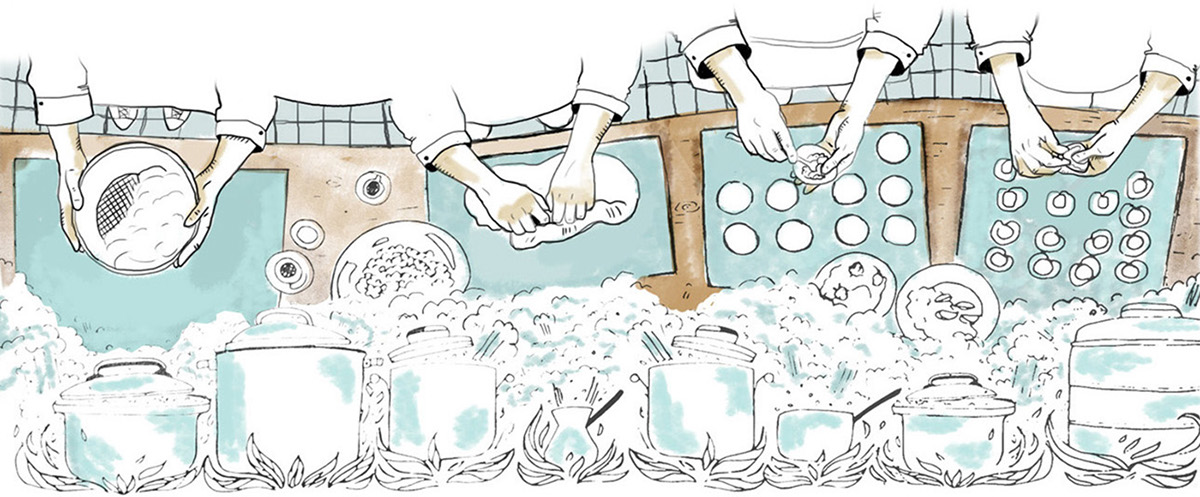 momo，Dumpling Cafe，originality，product design，