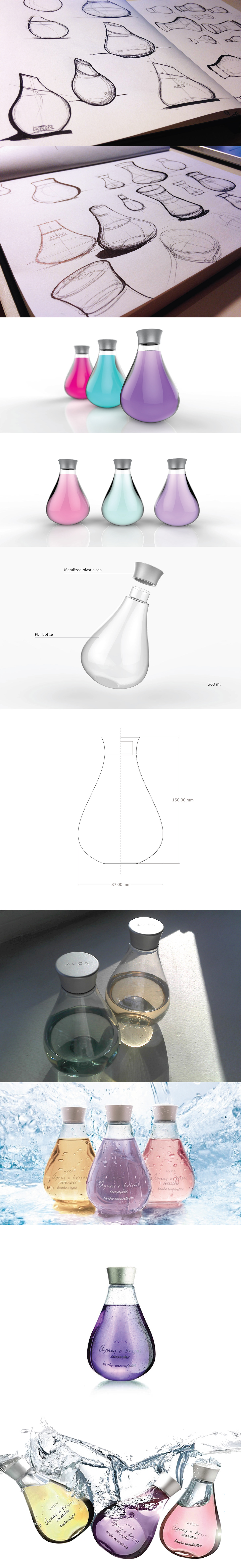 Avon ，Avon，Cosmetic packaging design，product design，