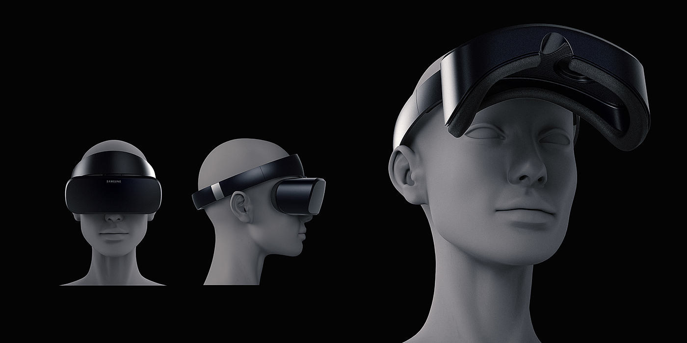 GearVR，samsung，Virtual reality，vr，black，Samsung，