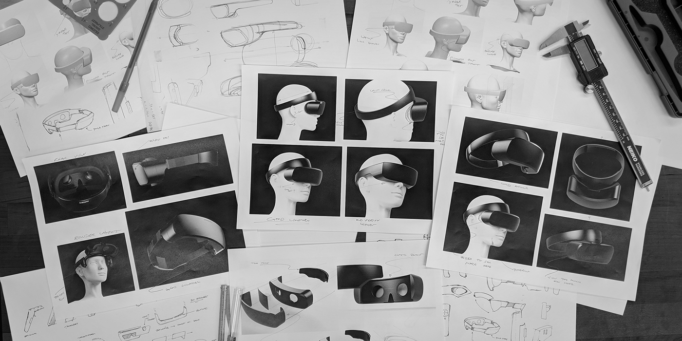 GearVR，samsung，Virtual reality，vr，black，Samsung，