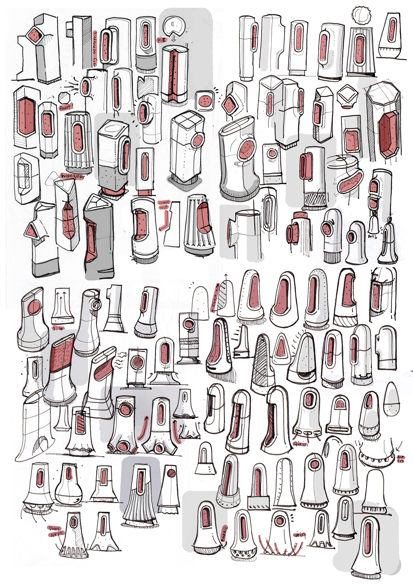 Sìjì，Table fan design，Different modes，