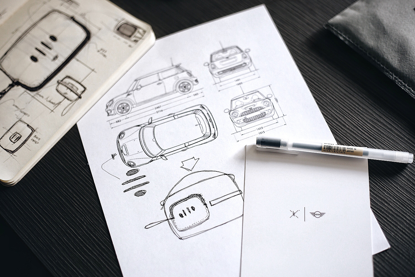 Mutuals，Briefcase design，mini，