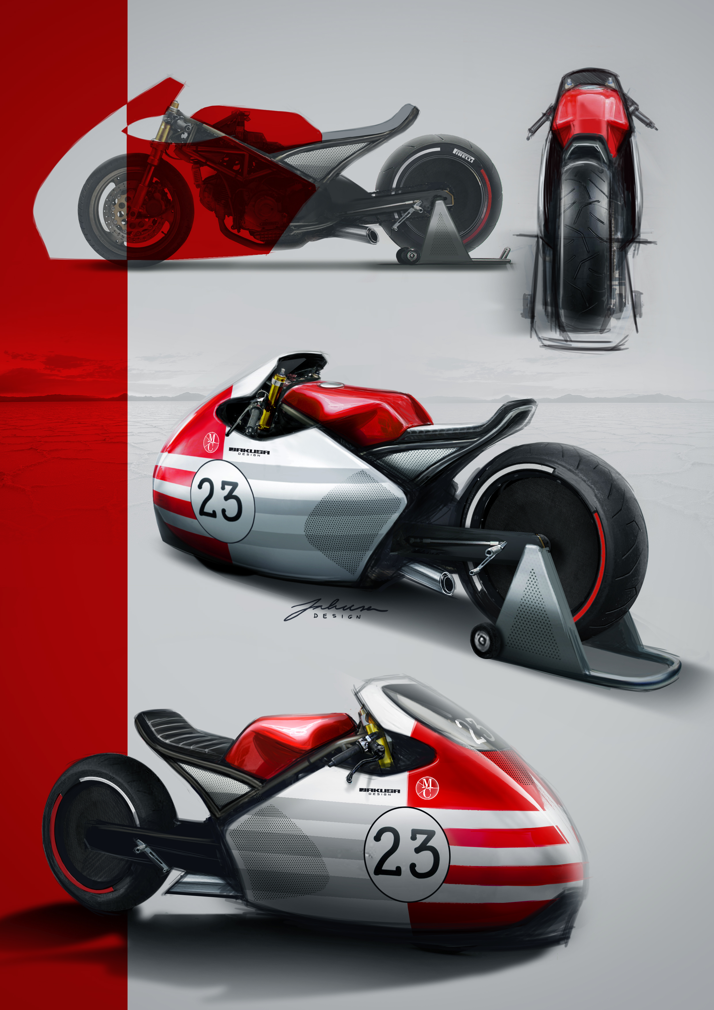 product design，Motorcycle design，award-winning work，
