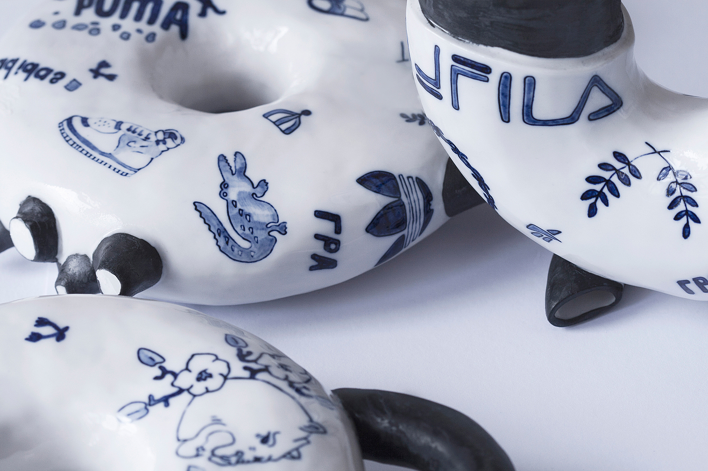 classic，ceramics，Chinese blue，