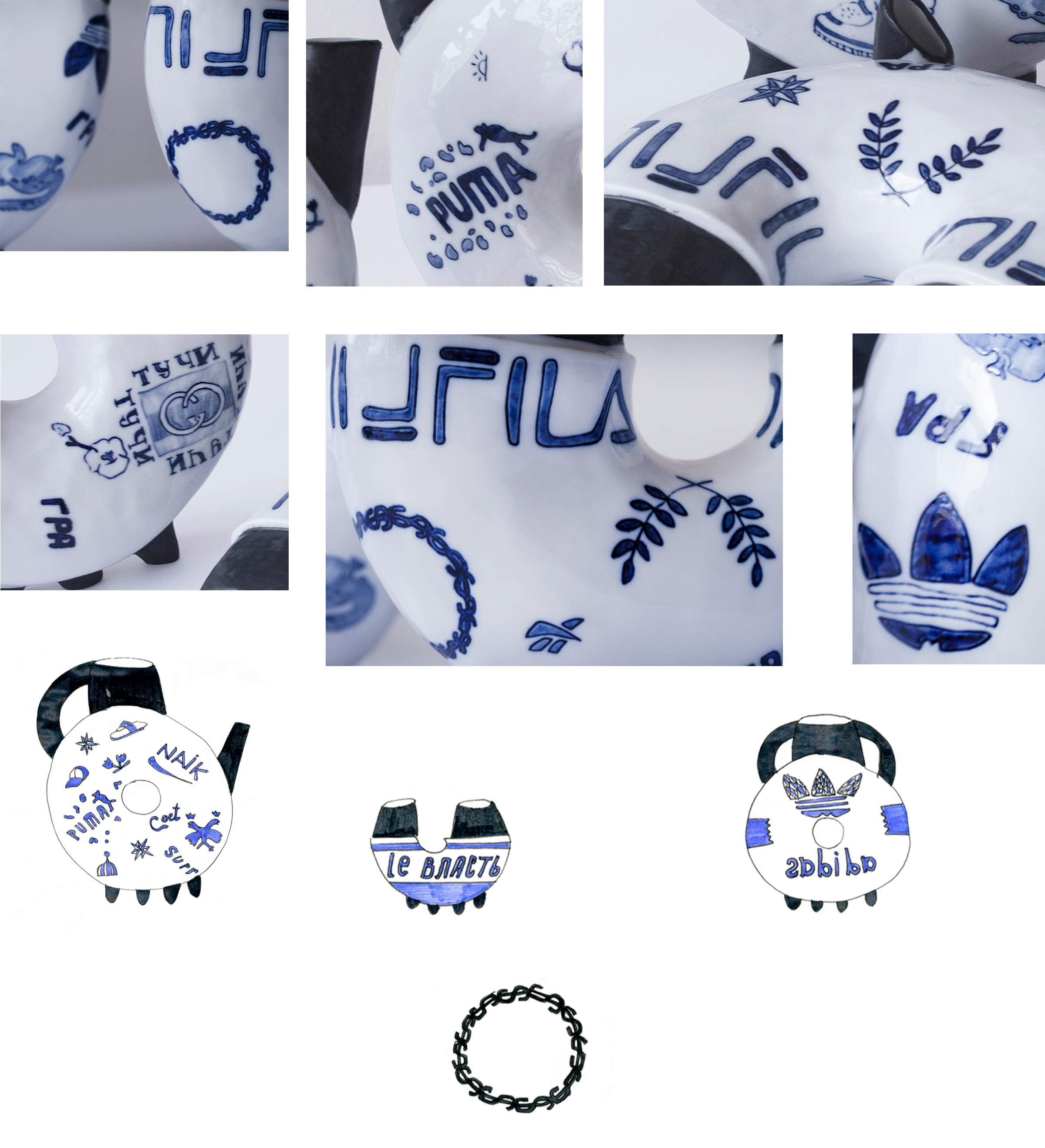 classic，ceramics，Chinese blue，