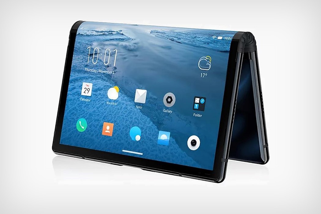Intelligent design，mobile phone，Folding type，