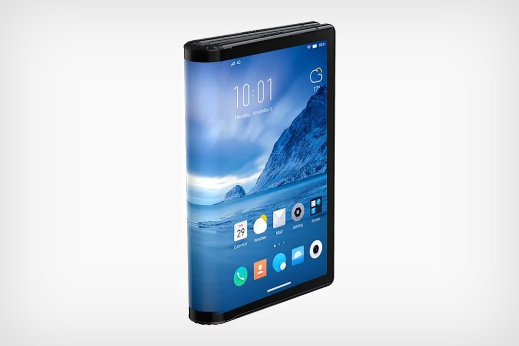 Intelligent design，mobile phone，Folding type，