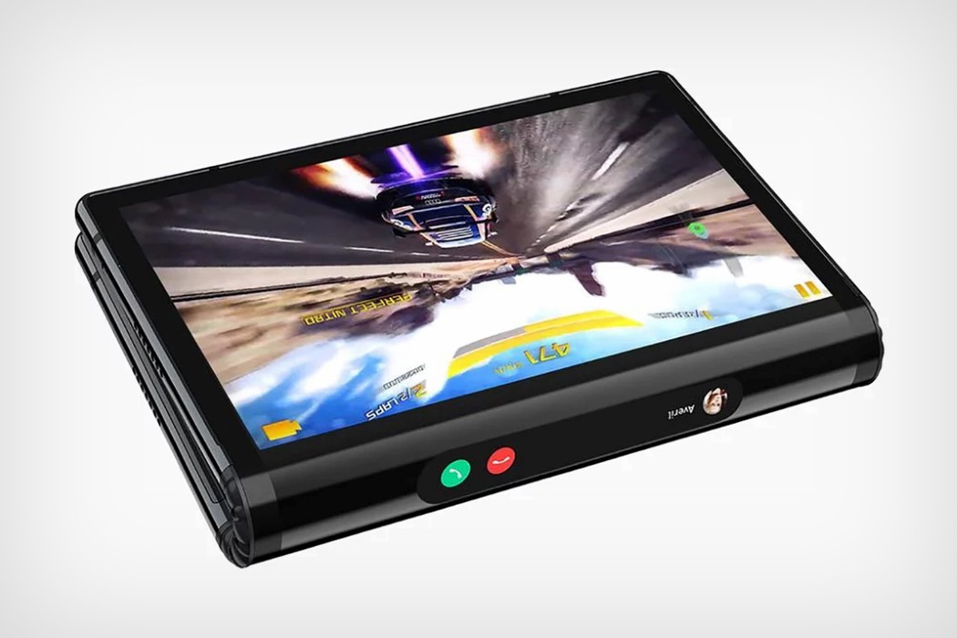 Intelligent design，mobile phone，Folding type，